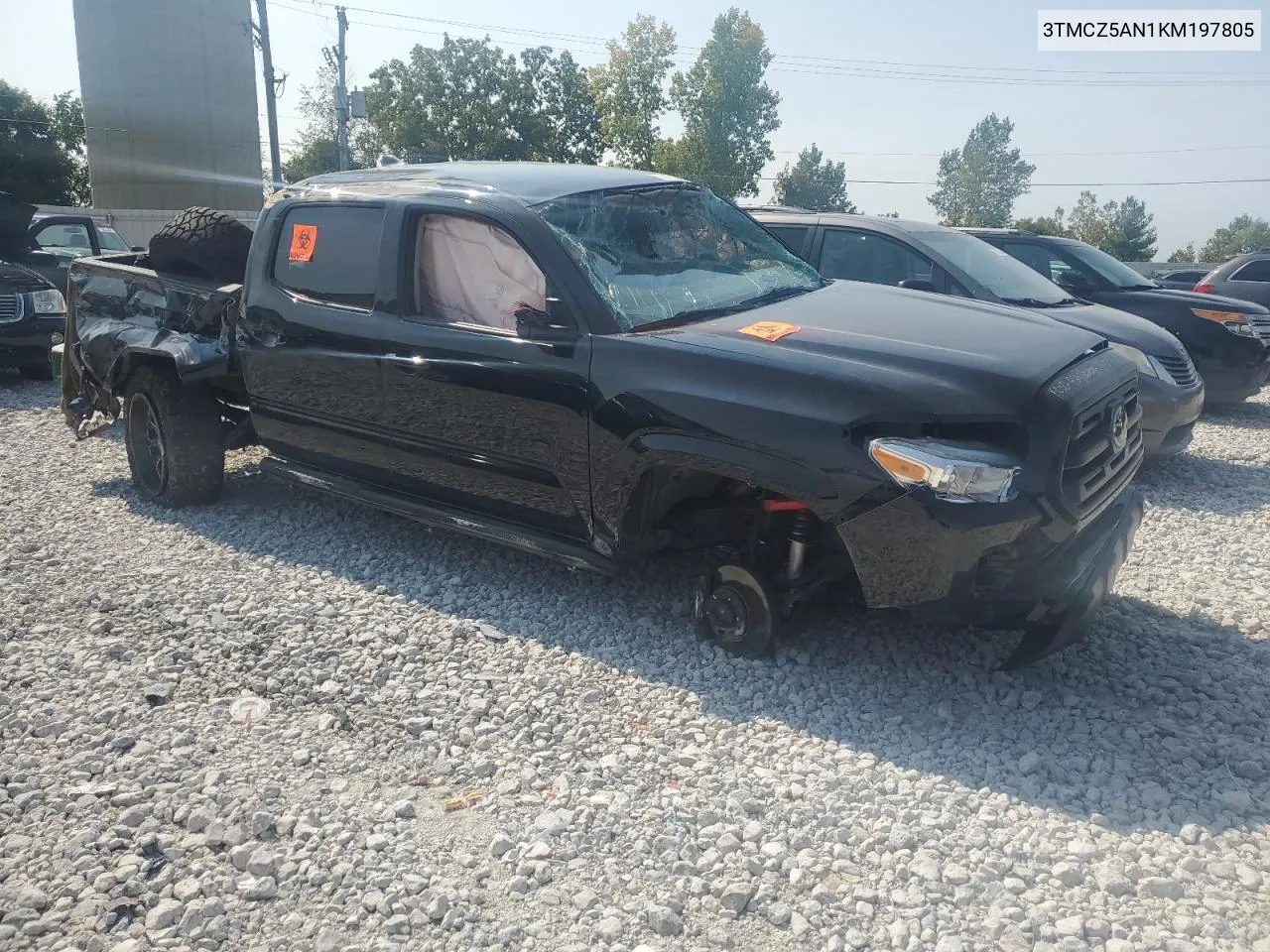 2019 Toyota Tacoma Double Cab VIN: 3TMCZ5AN1KM197805 Lot: 70750884