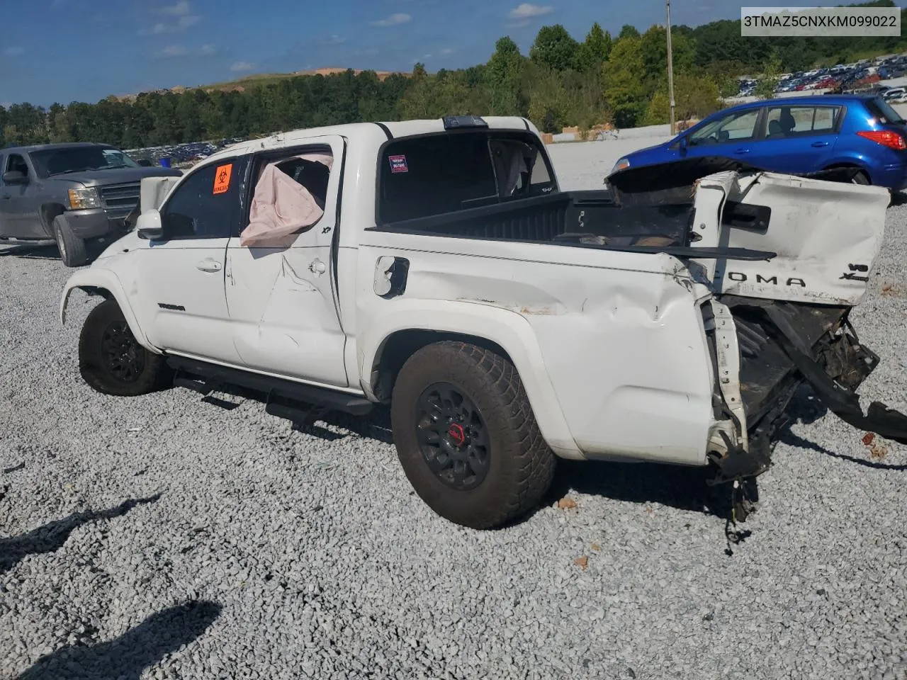 2019 Toyota Tacoma Double Cab VIN: 3TMAZ5CNXKM099022 Lot: 70794834