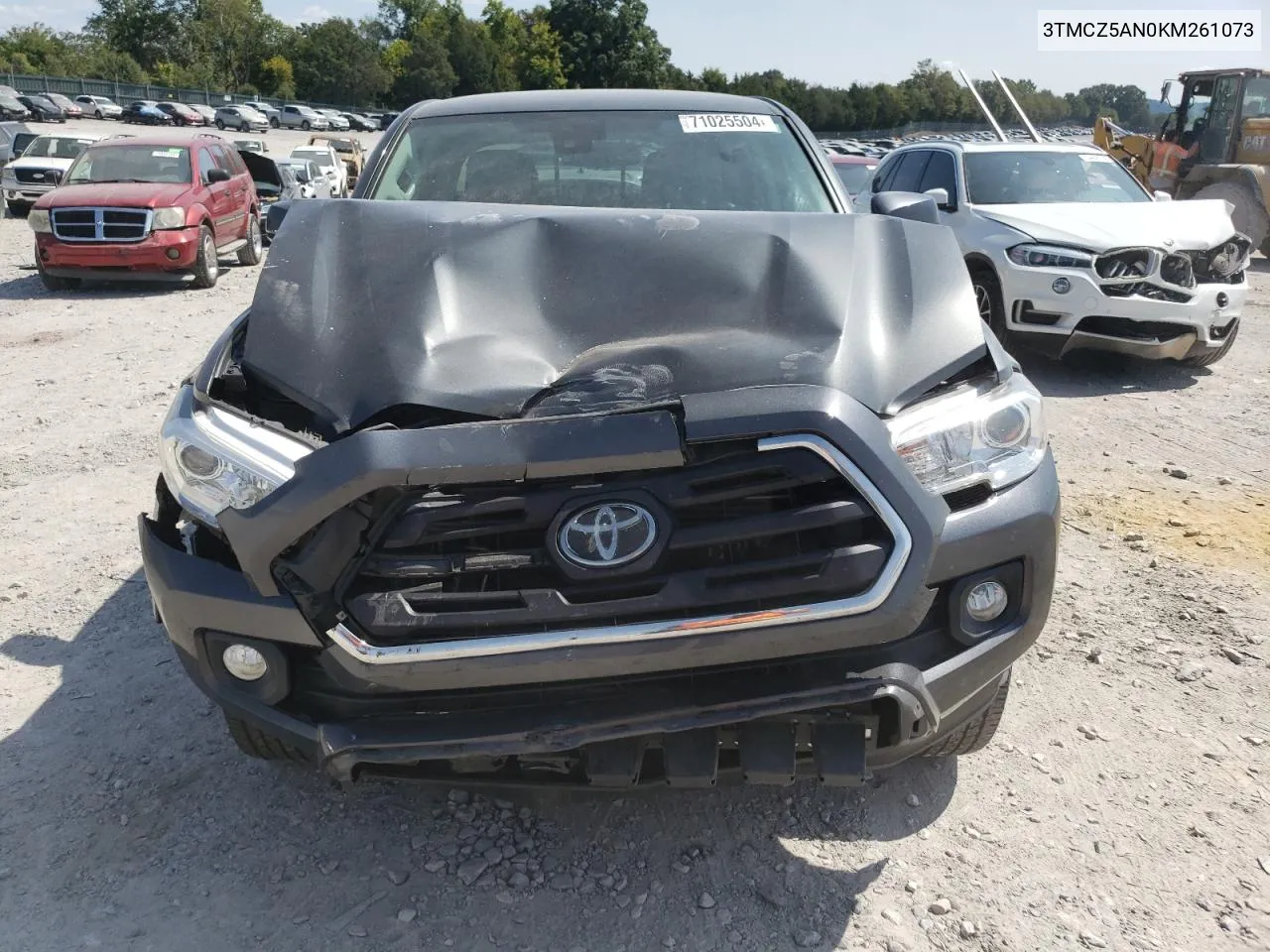 2019 Toyota Tacoma Double Cab VIN: 3TMCZ5AN0KM261073 Lot: 71025504