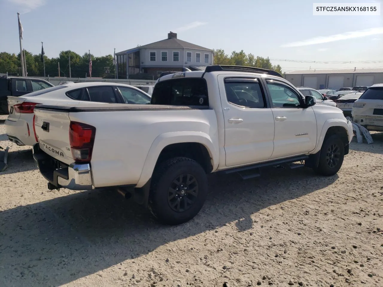 2019 Toyota Tacoma Double Cab VIN: 5TFCZ5AN5KX168155 Lot: 71092234