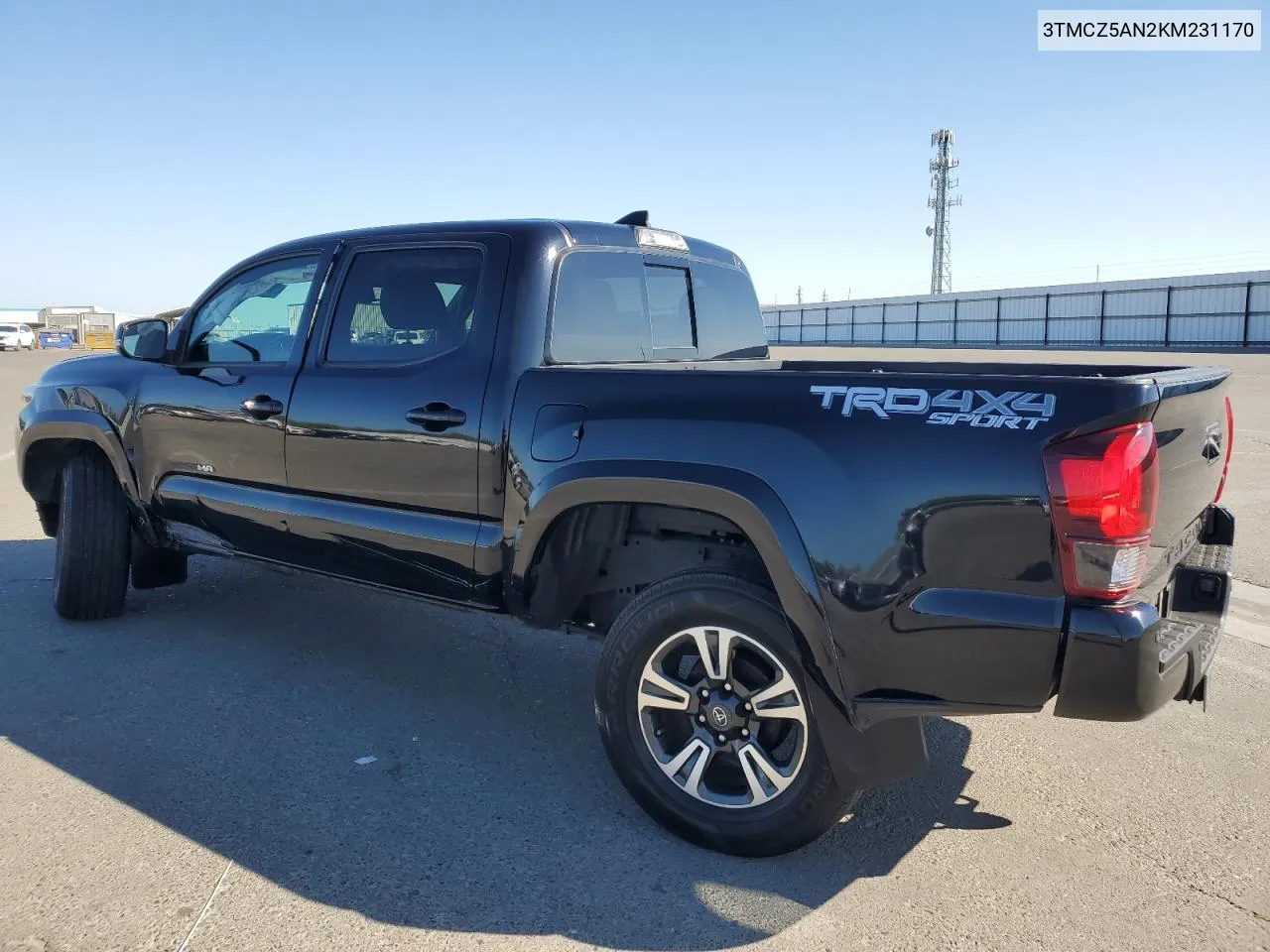 2019 Toyota Tacoma Double Cab VIN: 3TMCZ5AN2KM231170 Lot: 71216244