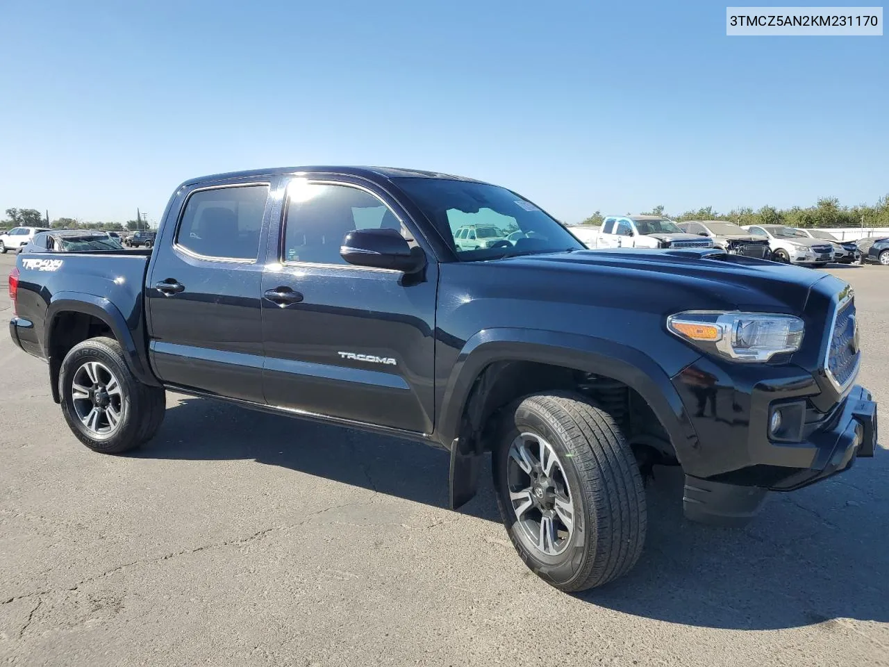 2019 Toyota Tacoma Double Cab VIN: 3TMCZ5AN2KM231170 Lot: 71216244