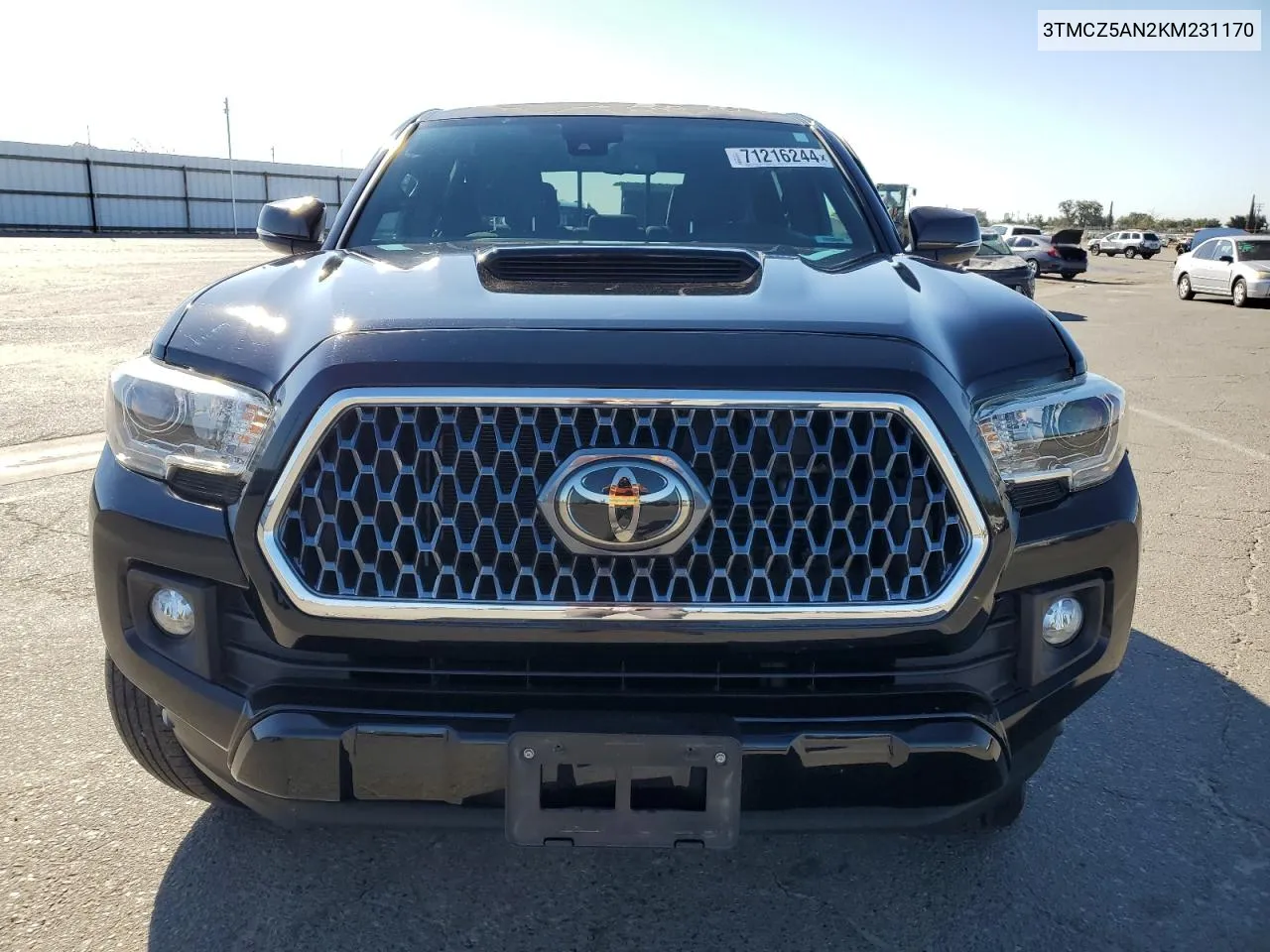 3TMCZ5AN2KM231170 2019 Toyota Tacoma Double Cab