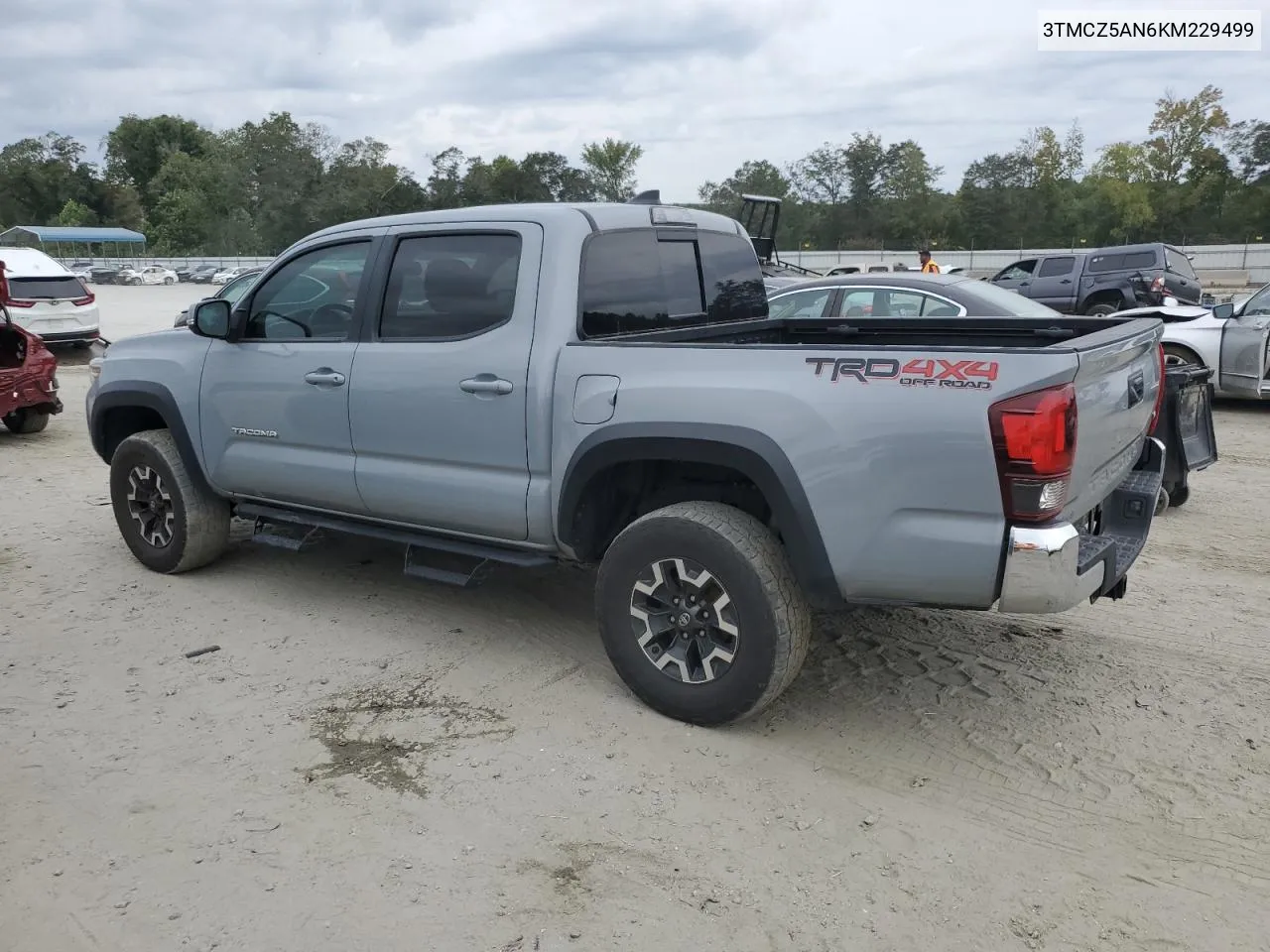 2019 Toyota Tacoma Double Cab VIN: 3TMCZ5AN6KM229499 Lot: 71377894