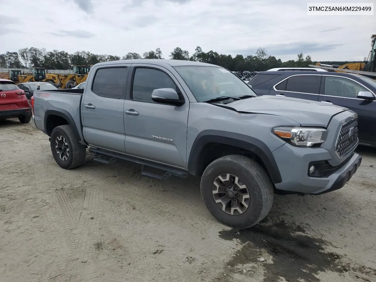 2019 Toyota Tacoma Double Cab VIN: 3TMCZ5AN6KM229499 Lot: 71377894