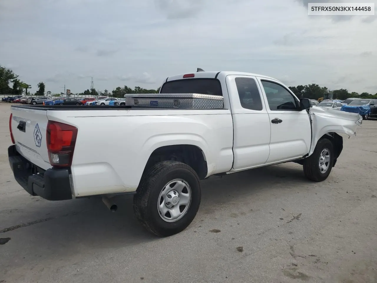 5TFRX5GN3KX144458 2019 Toyota Tacoma Access Cab