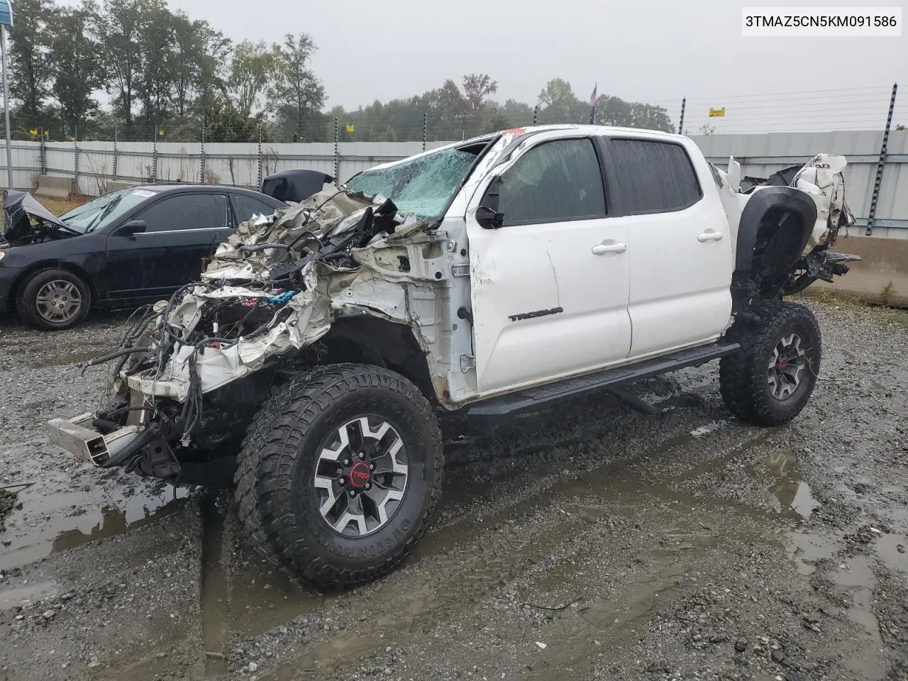 2019 Toyota Tacoma Double Cab VIN: 3TMAZ5CN5KM091586 Lot: 71528234