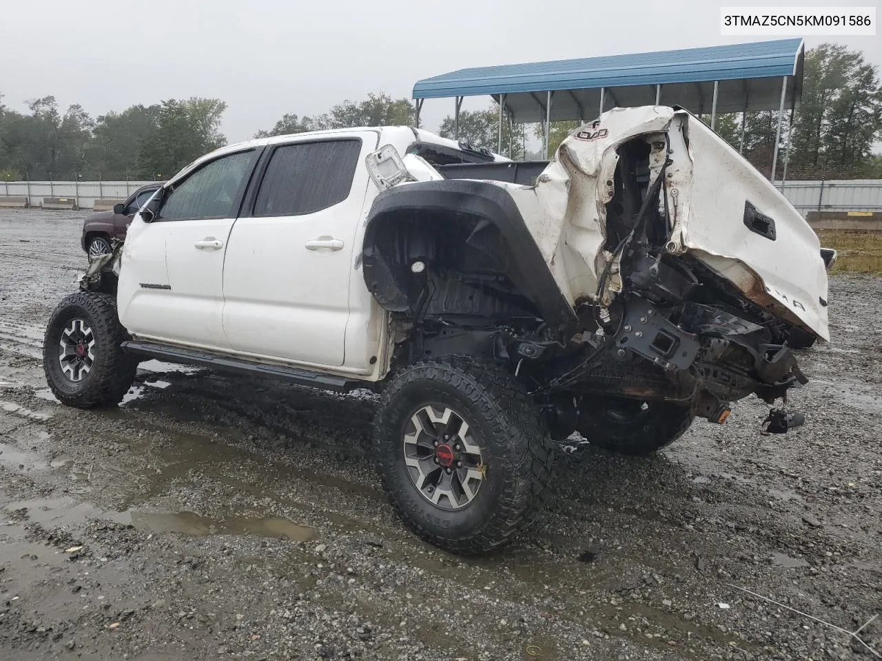 2019 Toyota Tacoma Double Cab VIN: 3TMAZ5CN5KM091586 Lot: 71528234