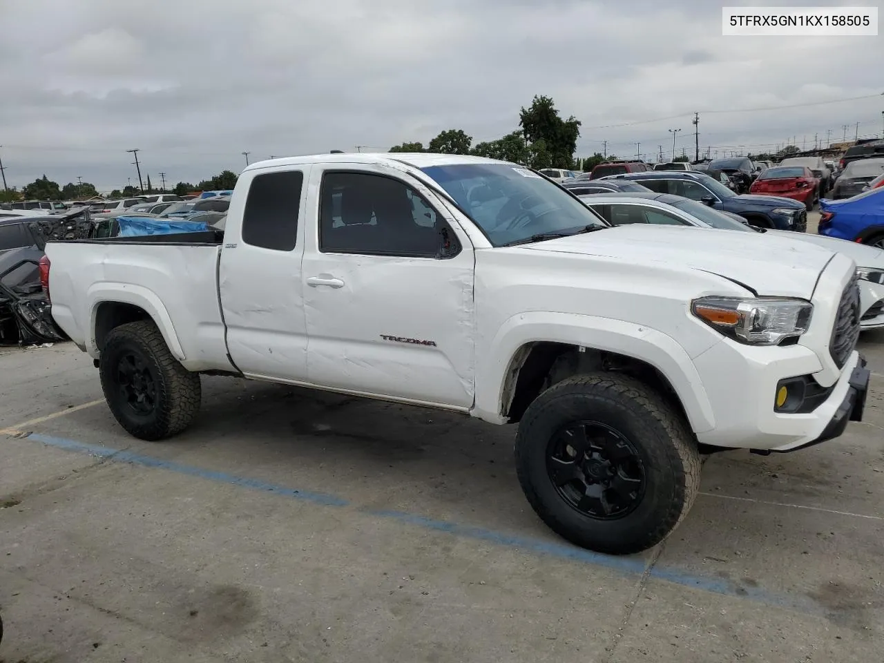 2019 Toyota Tacoma Access Cab VIN: 5TFRX5GN1KX158505 Lot: 71800814