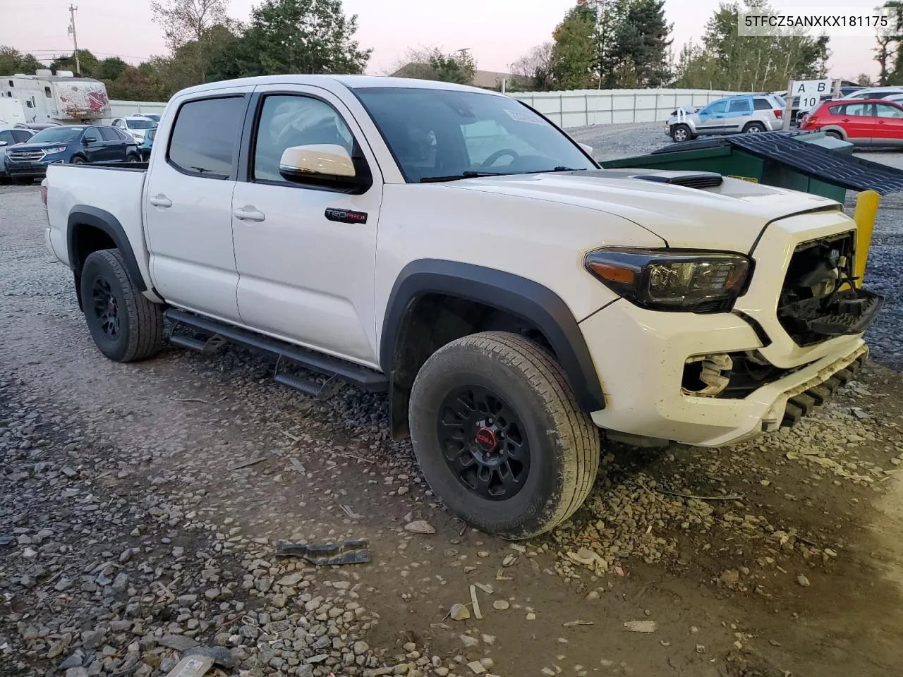 2019 Toyota Tacoma Double Cab VIN: 5TFCZ5ANXKX181175 Lot: 72376514