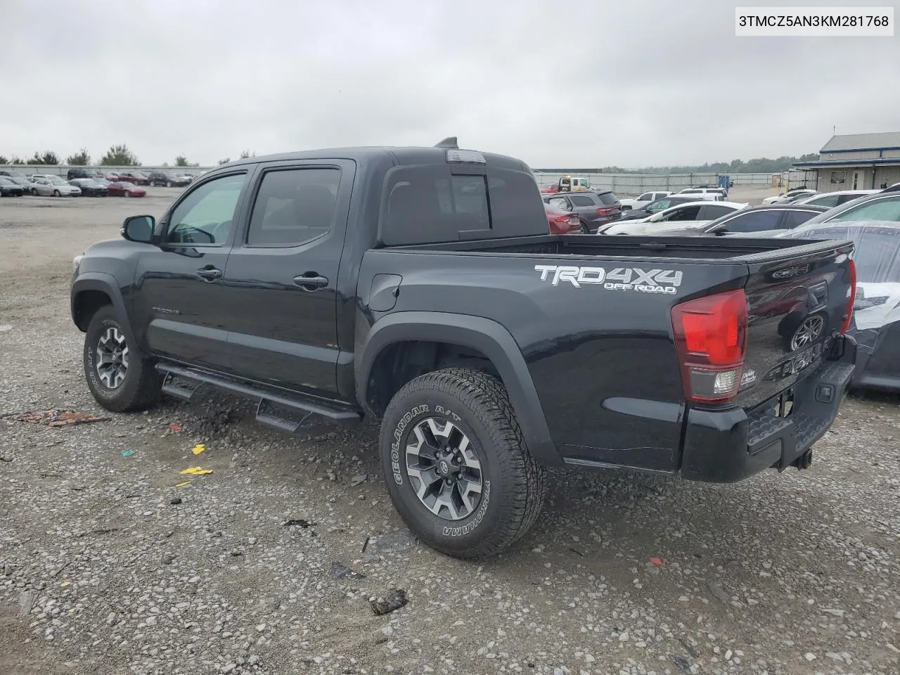 2019 Toyota Tacoma Double Cab VIN: 3TMCZ5AN3KM281768 Lot: 72455194