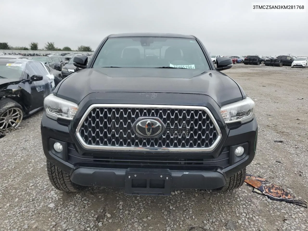 2019 Toyota Tacoma Double Cab VIN: 3TMCZ5AN3KM281768 Lot: 72455194