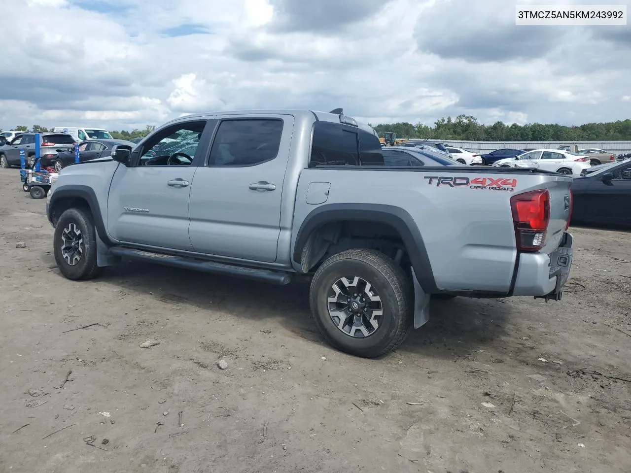 2019 Toyota Tacoma Double Cab VIN: 3TMCZ5AN5KM243992 Lot: 72470204