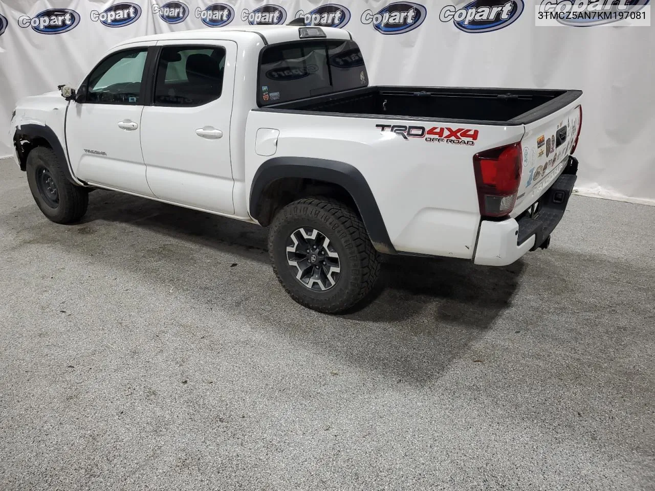 2019 Toyota Tacoma Double Cab VIN: 3TMCZ5AN7KM197081 Lot: 72497474