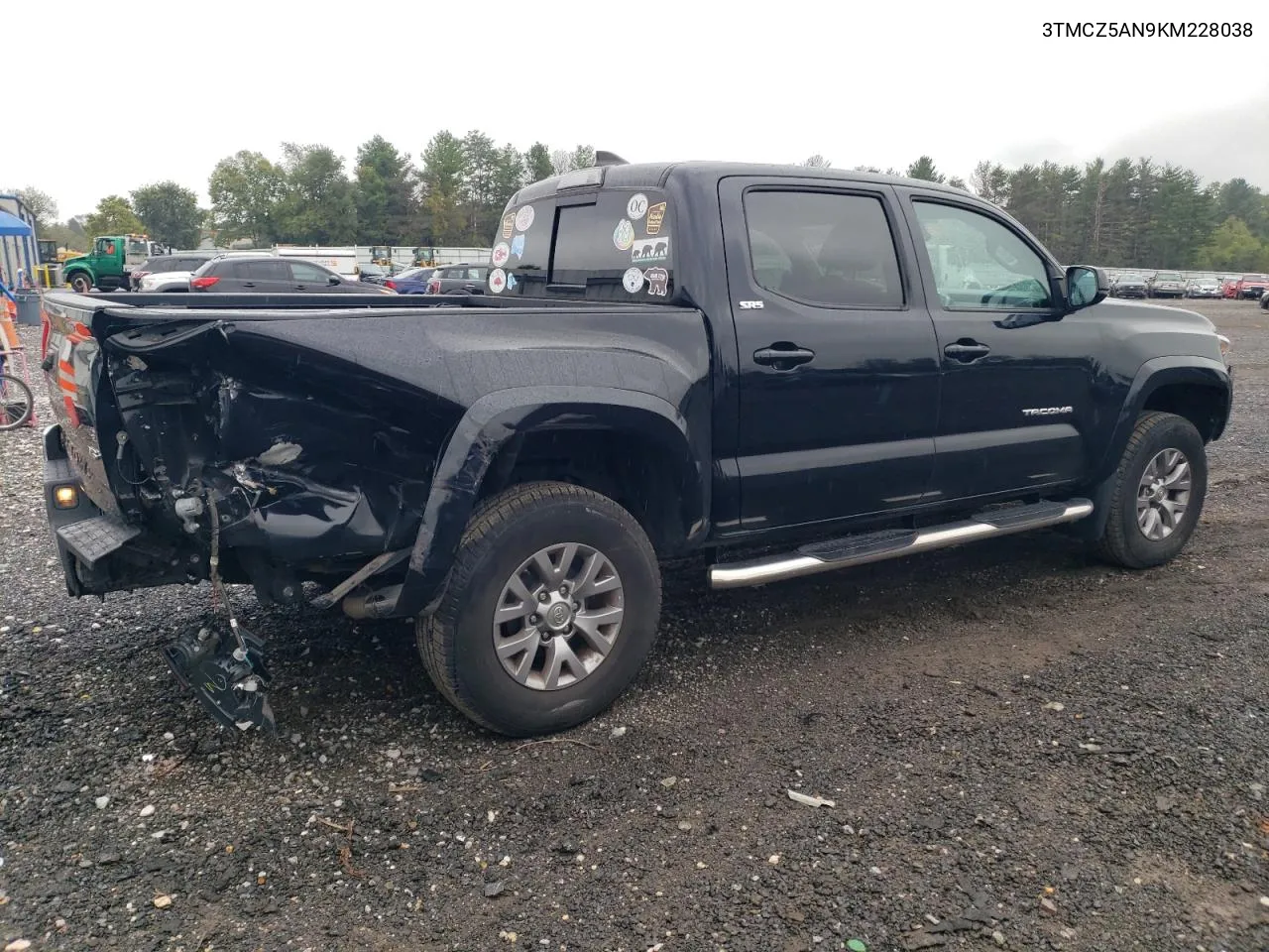 2019 Toyota Tacoma Double Cab VIN: 3TMCZ5AN9KM228038 Lot: 72514104