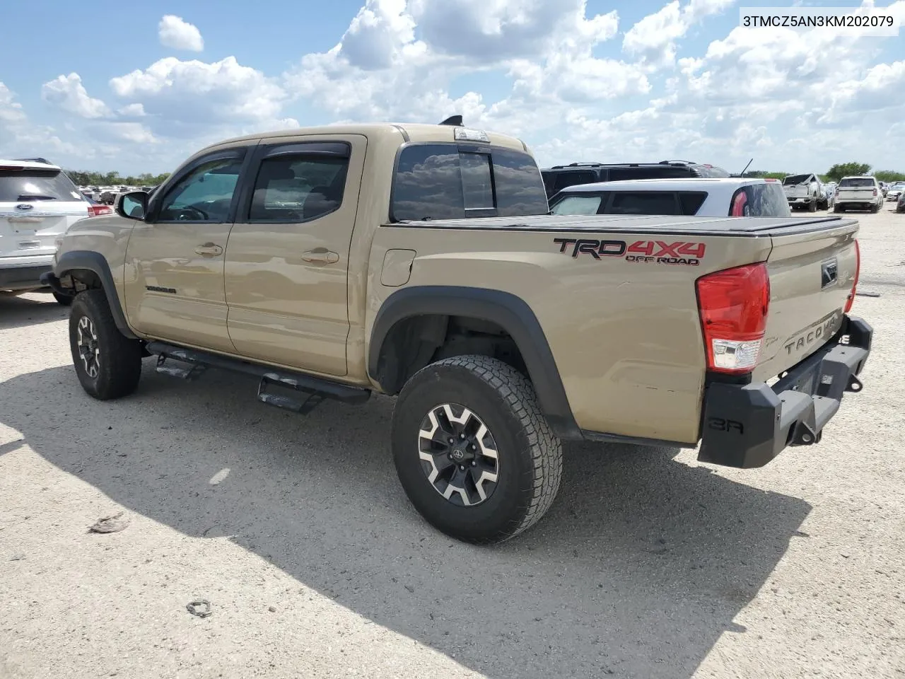 2019 Toyota Tacoma Double Cab VIN: 3TMCZ5AN3KM202079 Lot: 72651684