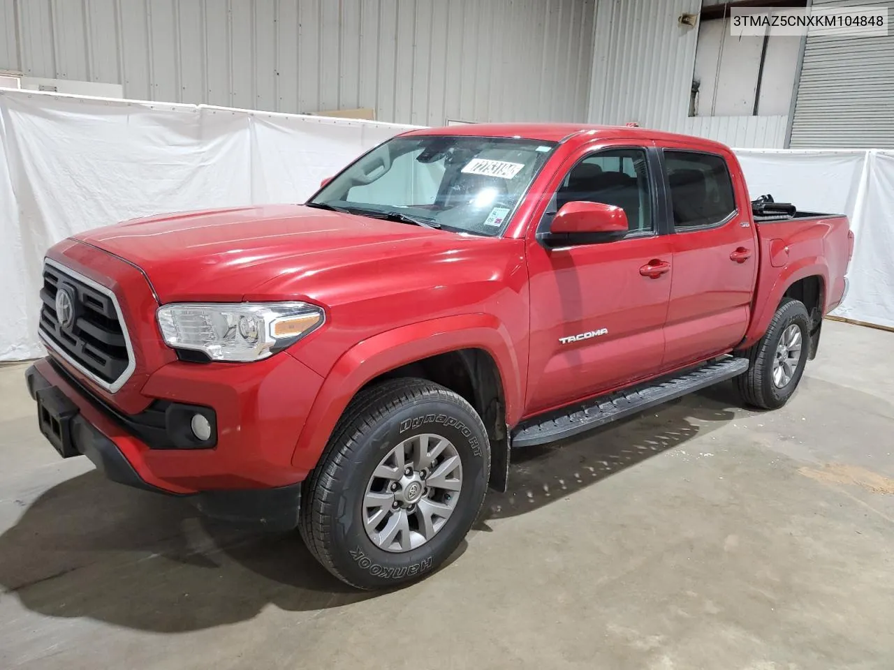 2019 Toyota Tacoma Double Cab VIN: 3TMAZ5CNXKM104848 Lot: 72753194