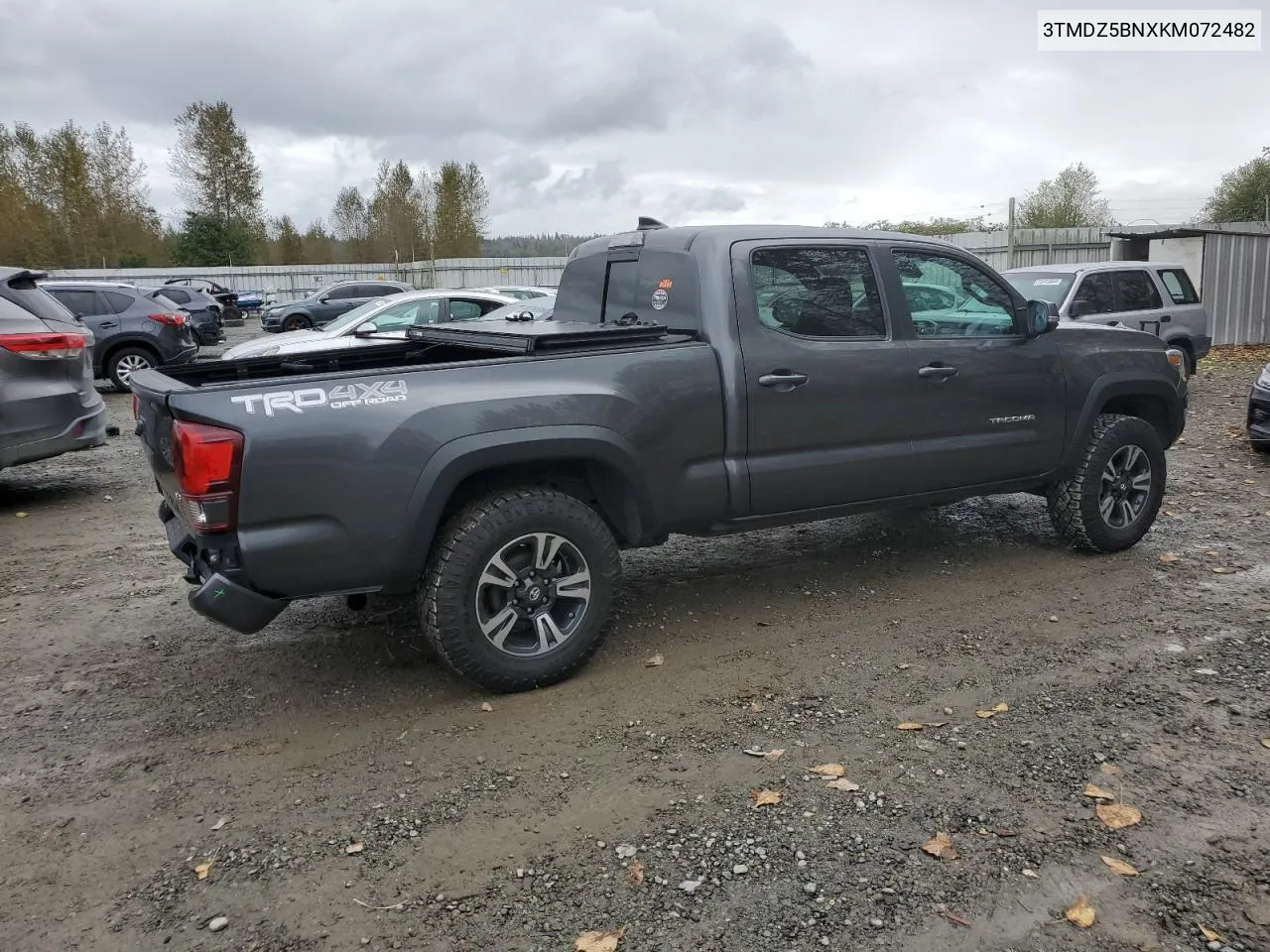 2019 Toyota Tacoma Double Cab VIN: 3TMDZ5BNXKM072482 Lot: 73004414