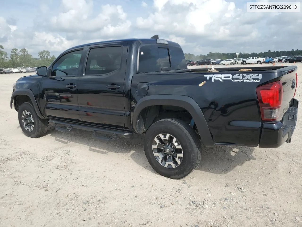 2019 Toyota Tacoma Double Cab VIN: 5TFCZ5AN7KX209613 Lot: 73026604