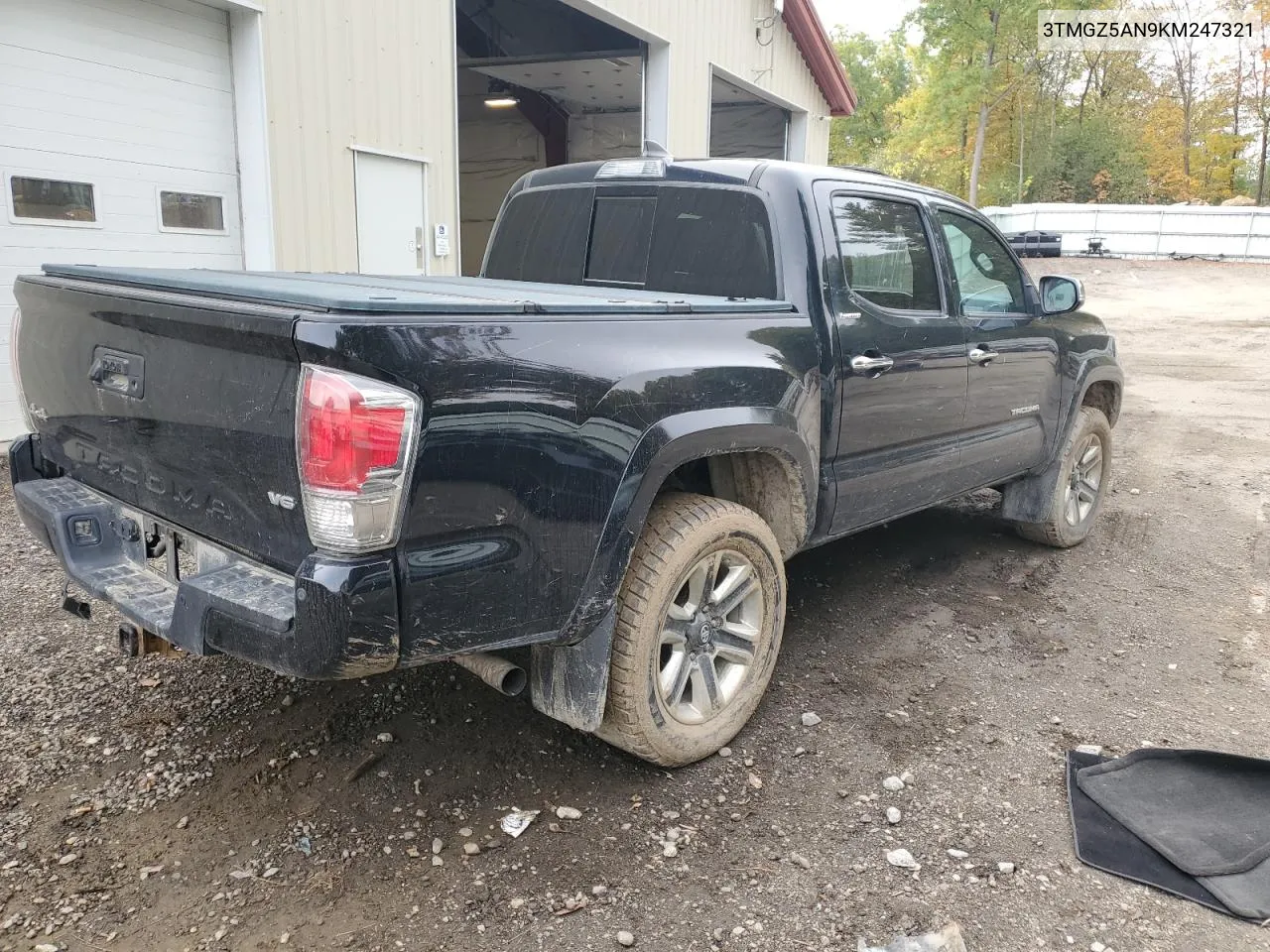 2019 Toyota Tacoma Double Cab VIN: 3TMGZ5AN9KM247321 Lot: 73058264