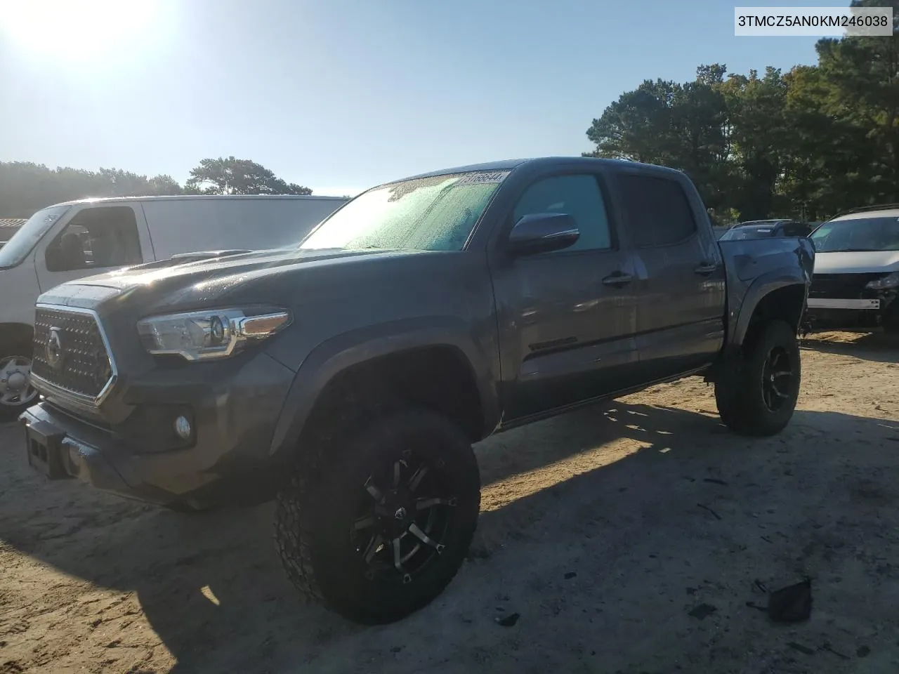 3TMCZ5AN0KM246038 2019 Toyota Tacoma Double Cab