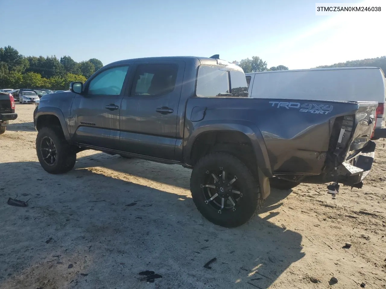 2019 Toyota Tacoma Double Cab VIN: 3TMCZ5AN0KM246038 Lot: 73166644