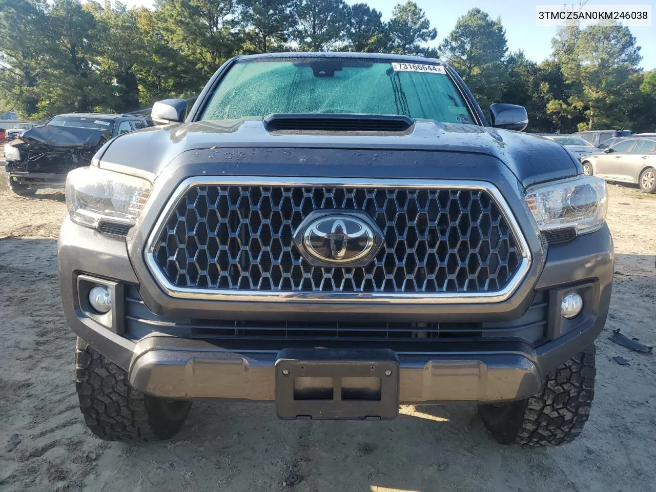 2019 Toyota Tacoma Double Cab VIN: 3TMCZ5AN0KM246038 Lot: 73166644