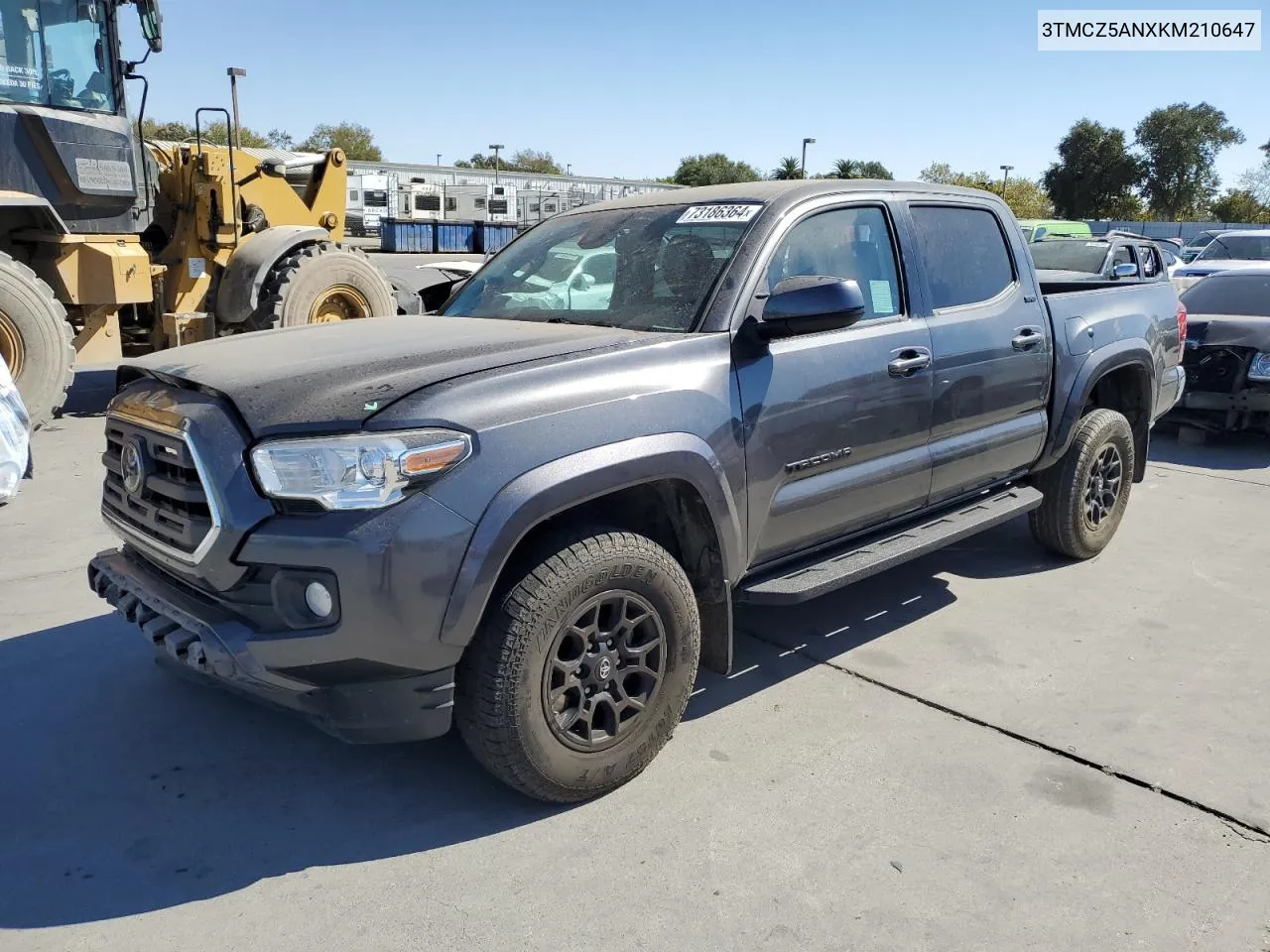 2019 Toyota Tacoma Double Cab VIN: 3TMCZ5ANXKM210647 Lot: 73186364