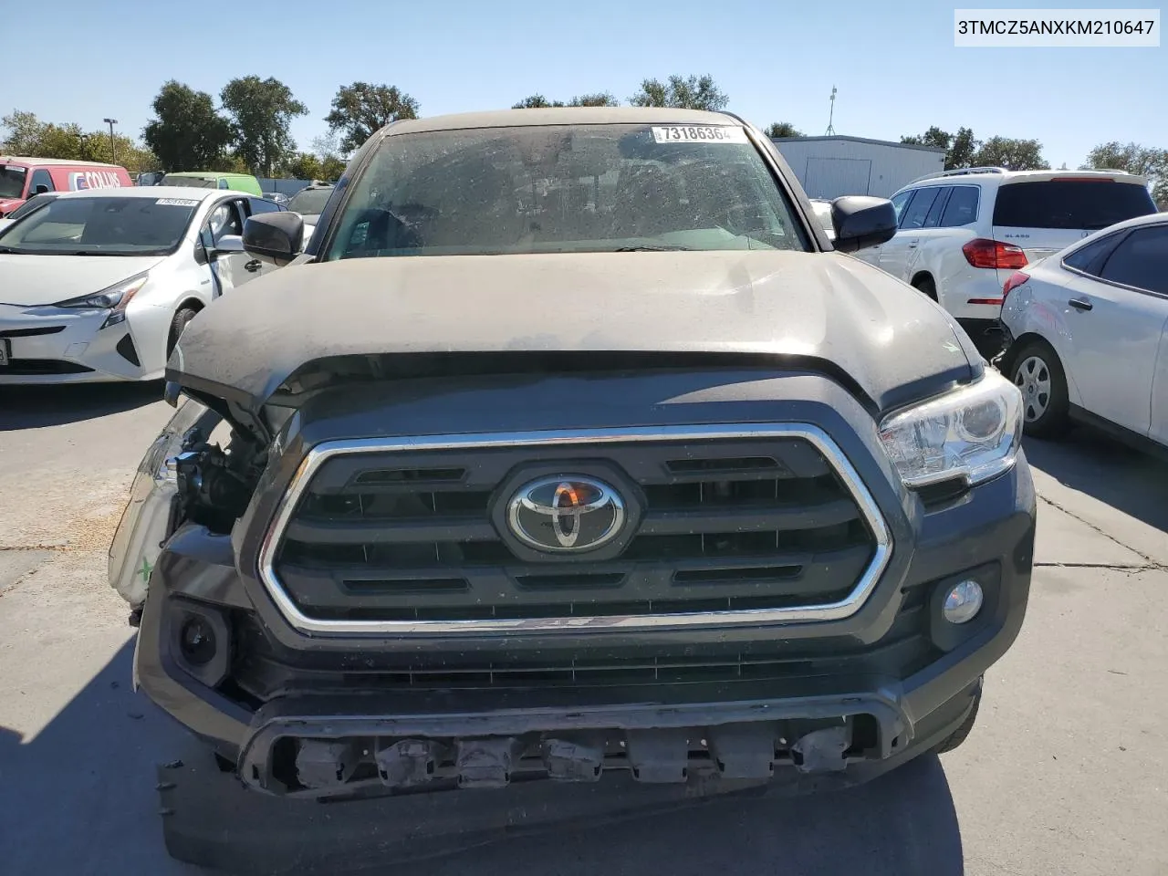 2019 Toyota Tacoma Double Cab VIN: 3TMCZ5ANXKM210647 Lot: 73186364