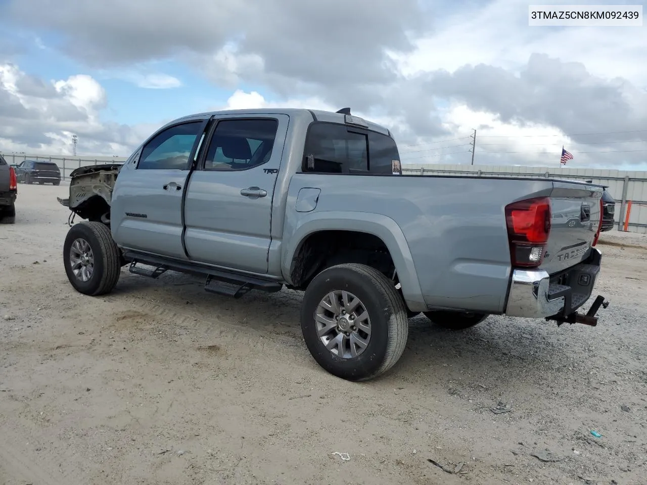 2019 Toyota Tacoma Double Cab VIN: 3TMAZ5CN8KM092439 Lot: 73219084