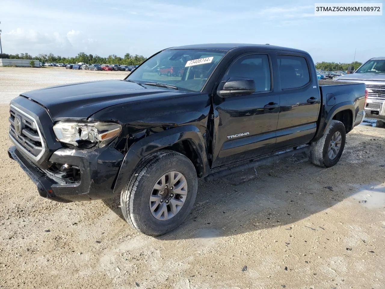 2019 Toyota Tacoma Double Cab VIN: 3TMAZ5CN9KM108972 Lot: 73408744