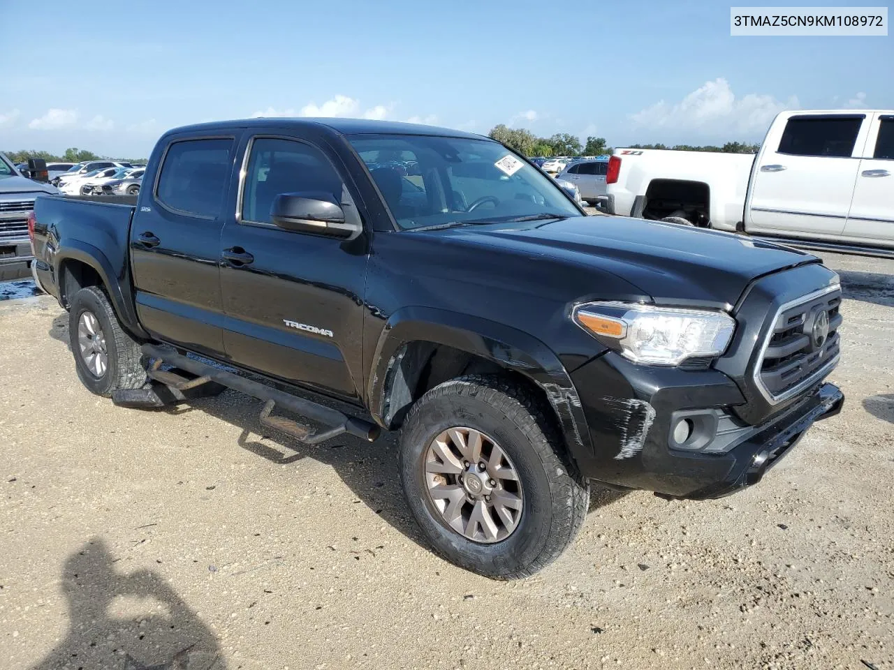 2019 Toyota Tacoma Double Cab VIN: 3TMAZ5CN9KM108972 Lot: 73408744