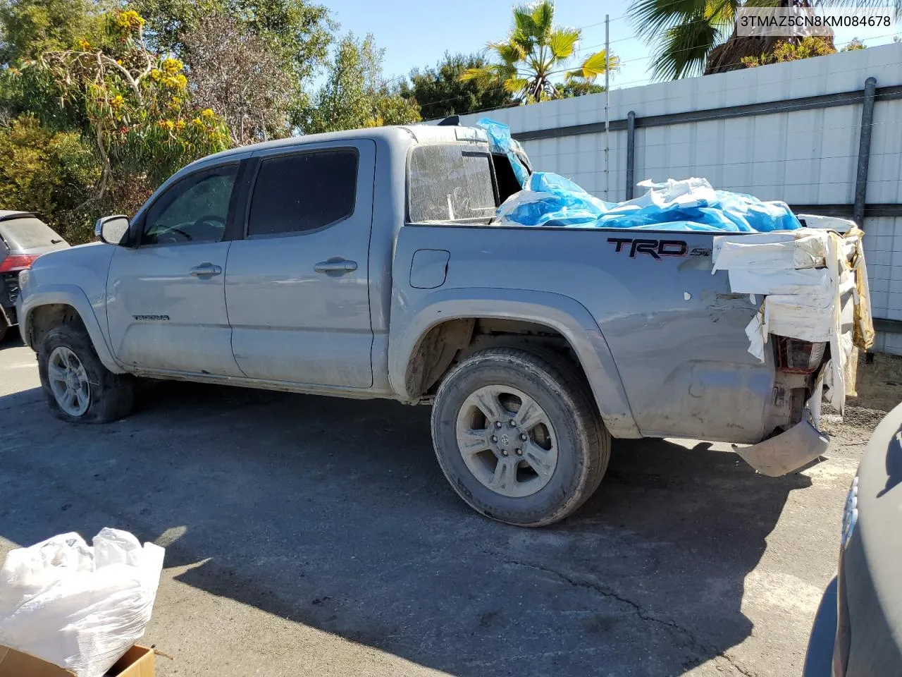 3TMAZ5CN8KM084678 2019 Toyota Tacoma Double Cab