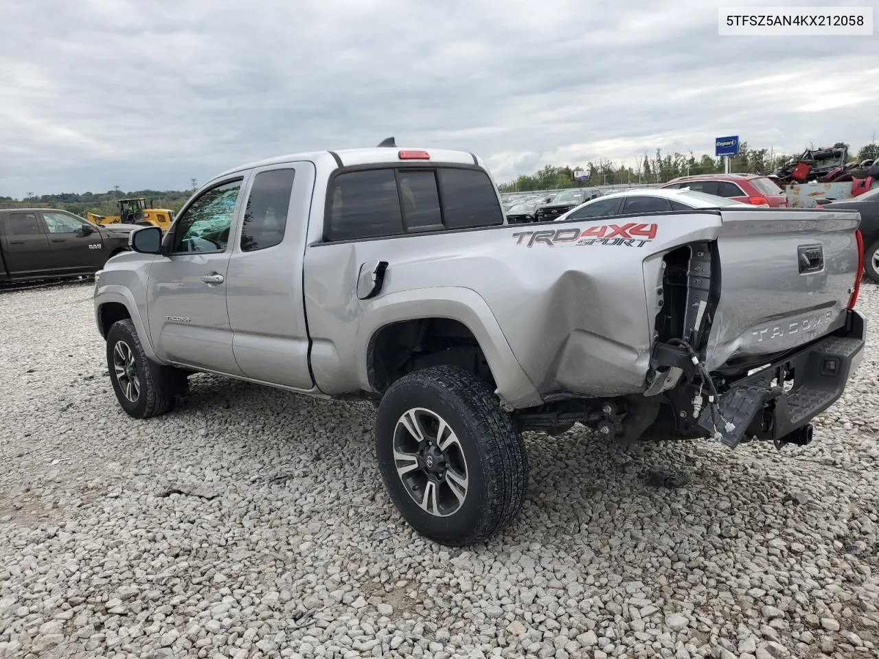 2019 Toyota Tacoma Access Cab VIN: 5TFSZ5AN4KX212058 Lot: 73580514