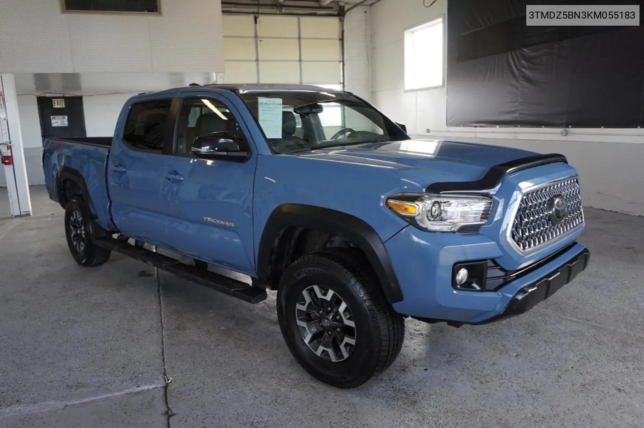 2019 Toyota Tacoma Double Cab VIN: 3TMDZ5BN3KM055183 Lot: 73587414