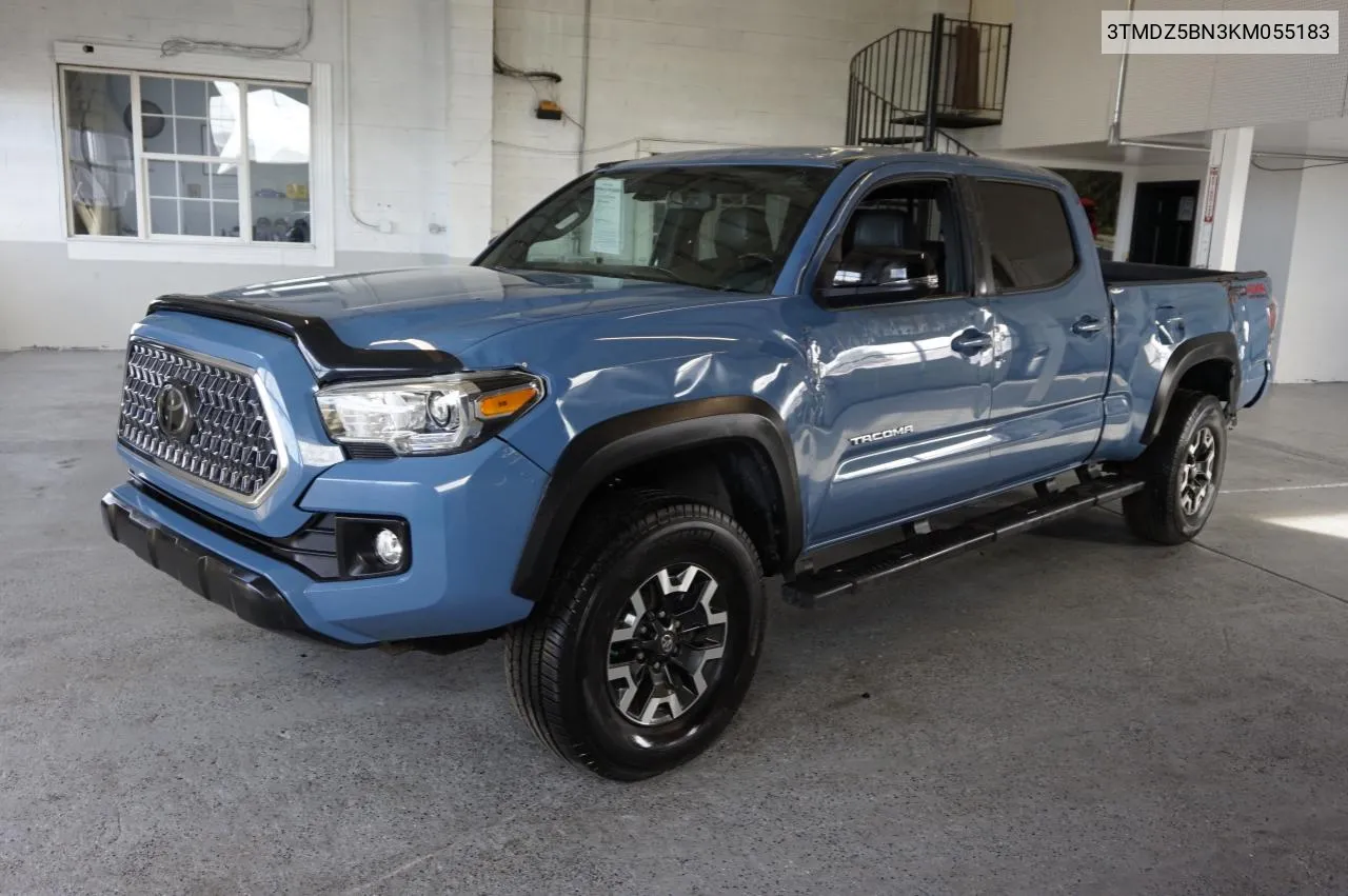 2019 Toyota Tacoma Double Cab VIN: 3TMDZ5BN3KM055183 Lot: 73587414