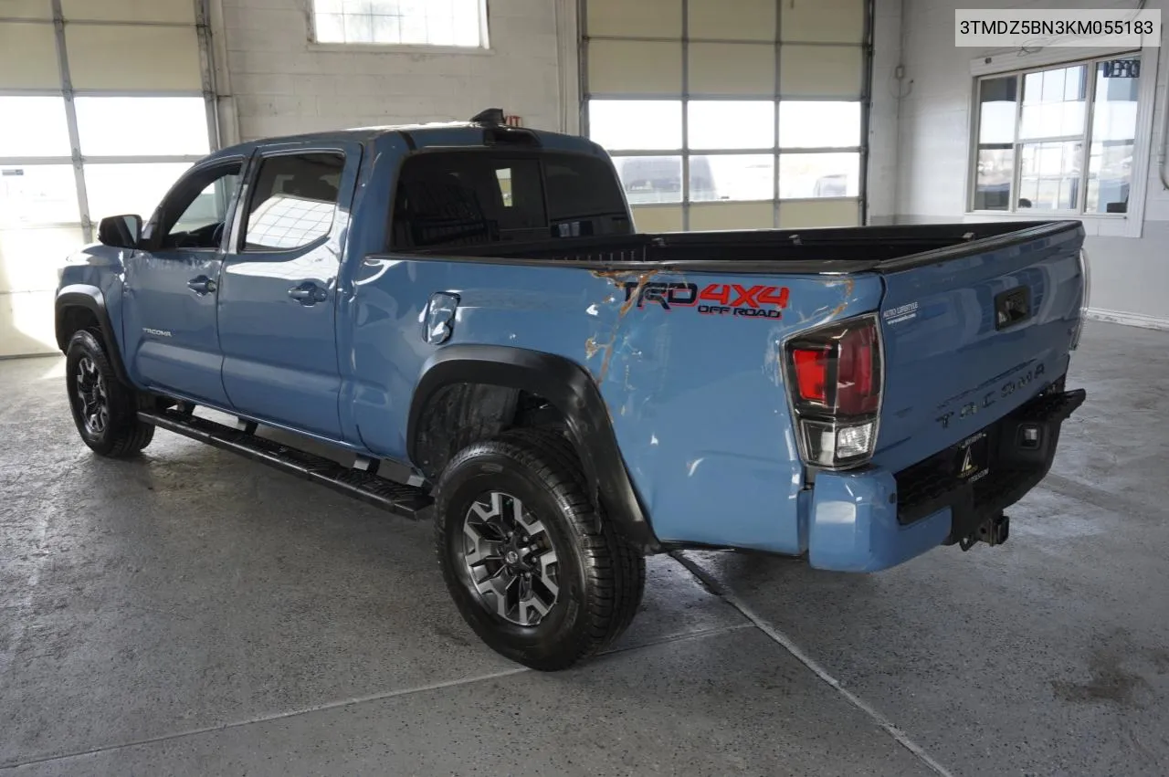 2019 Toyota Tacoma Double Cab VIN: 3TMDZ5BN3KM055183 Lot: 73587414