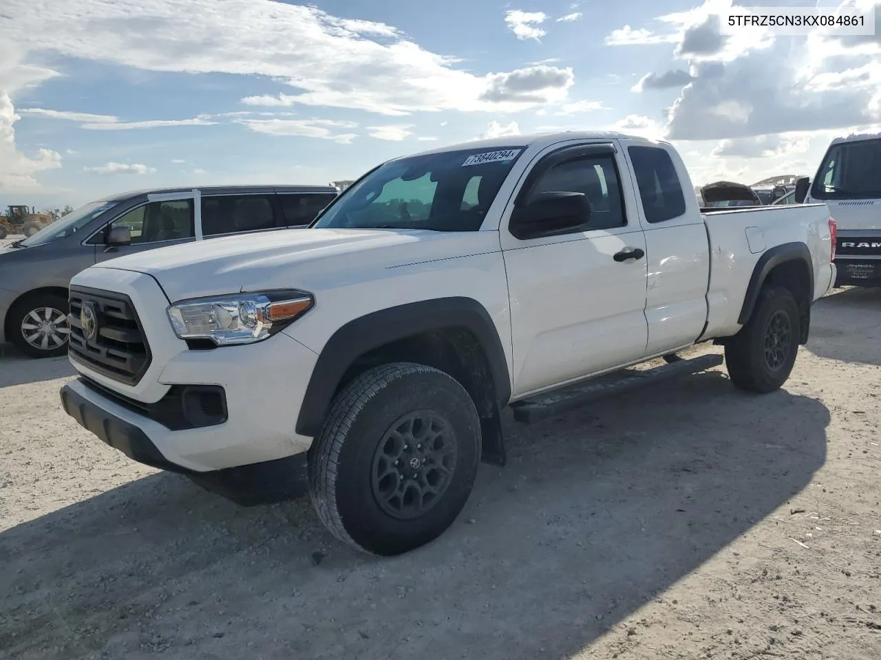 2019 Toyota Tacoma Access Cab VIN: 5TFRZ5CN3KX084861 Lot: 73840294