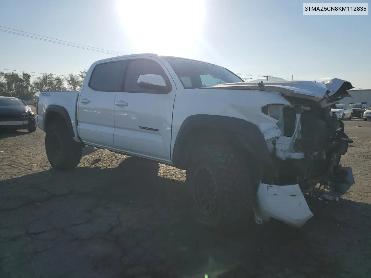 2019 Toyota Tacoma Double Cab VIN: 3TMAZ5CN8KM112835 Lot: 74353514