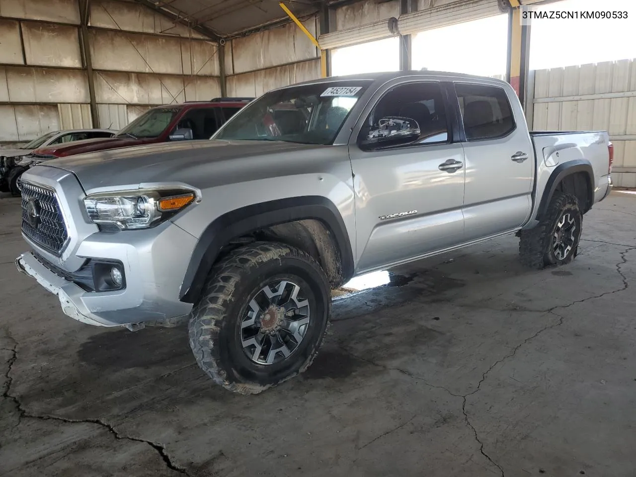 2019 Toyota Tacoma Double Cab VIN: 3TMAZ5CN1KM090533 Lot: 74527154