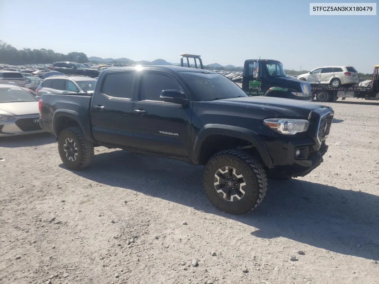 2019 Toyota Tacoma Double Cab VIN: 5TFCZ5AN3KX180479 Lot: 74654984