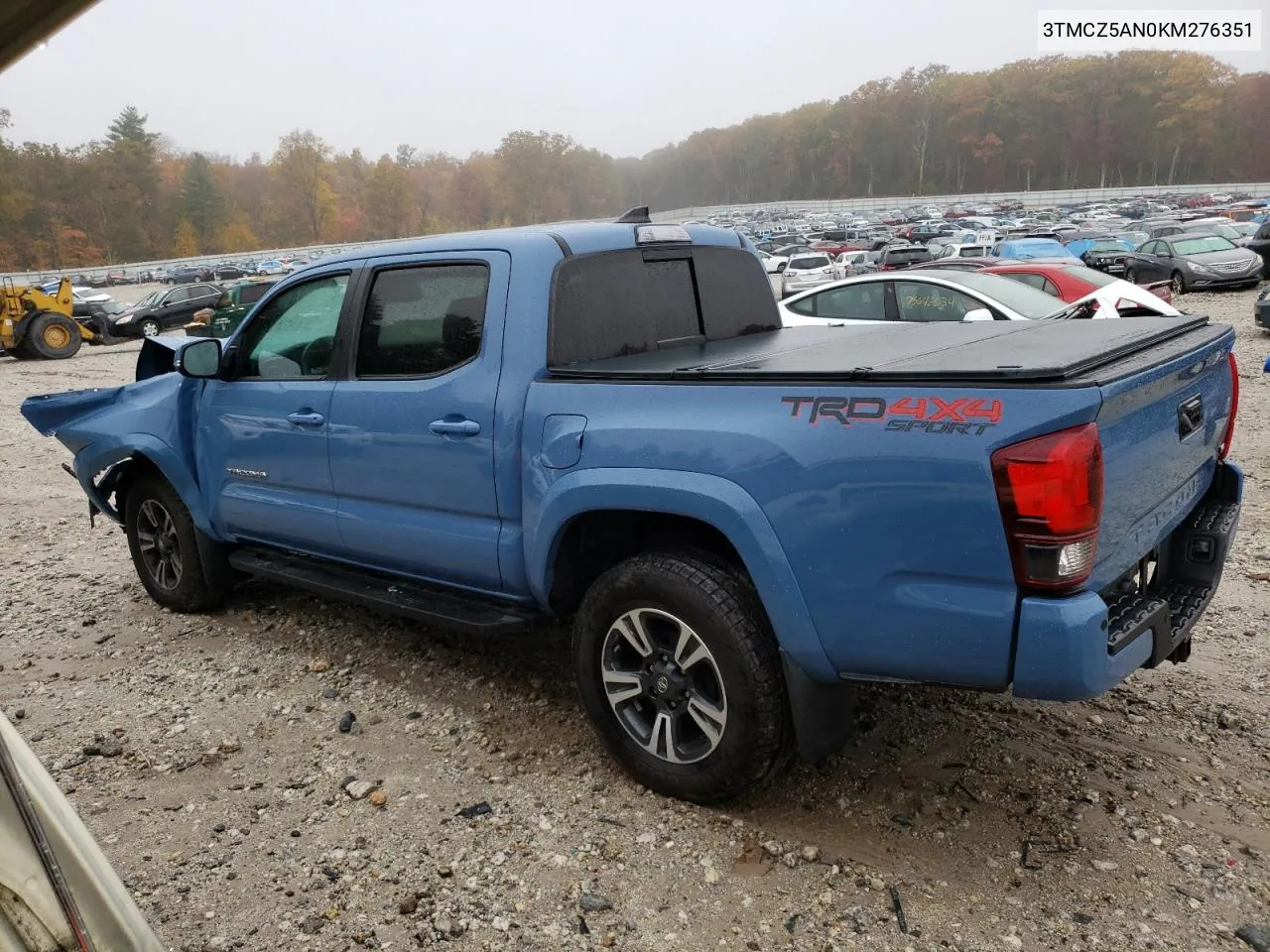 2019 Toyota Tacoma Double Cab VIN: 3TMCZ5AN0KM276351 Lot: 74810354