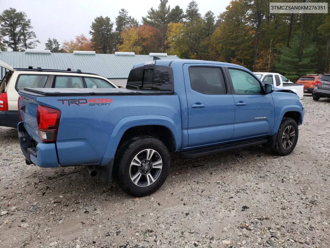 2019 Toyota Tacoma Double Cab VIN: 3TMCZ5AN0KM276351 Lot: 74810354