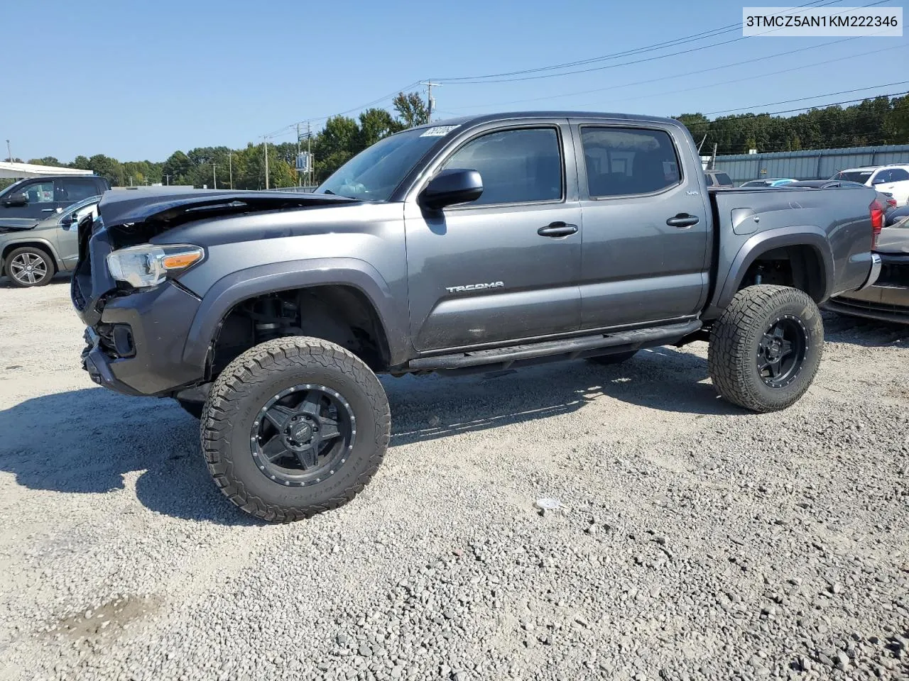 2019 Toyota Tacoma Double Cab VIN: 3TMCZ5AN1KM222346 Lot: 75512064