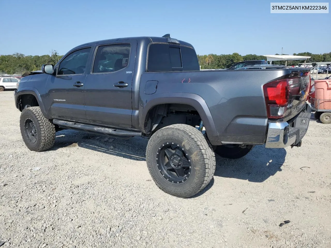 2019 Toyota Tacoma Double Cab VIN: 3TMCZ5AN1KM222346 Lot: 75512064