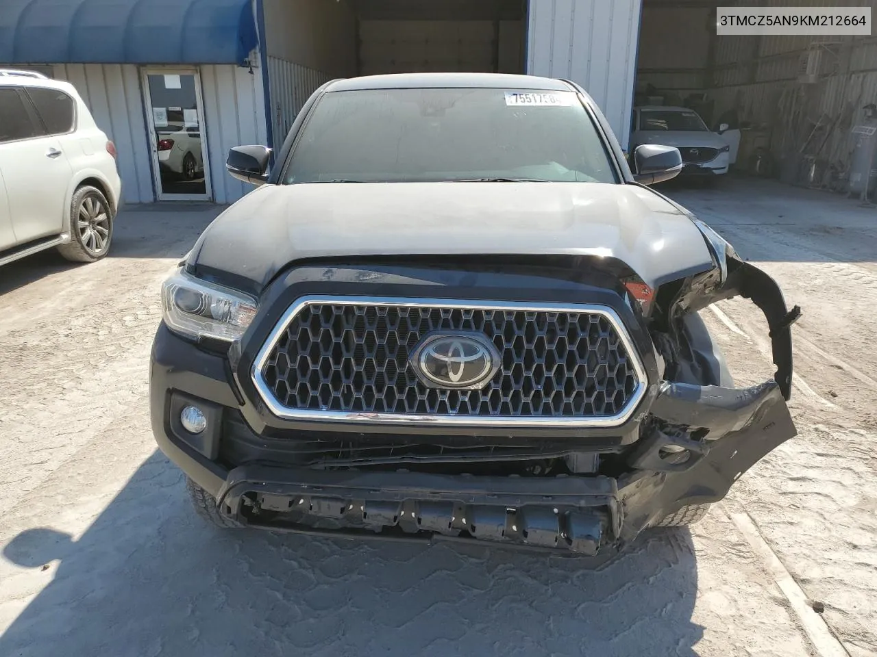 2019 Toyota Tacoma Double Cab VIN: 3TMCZ5AN9KM212664 Lot: 75517584