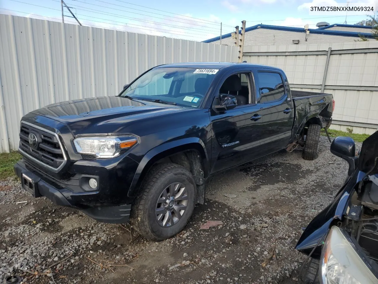 2019 Toyota Tacoma Double Cab VIN: 3TMDZ5BNXKM069324 Lot: 75631694