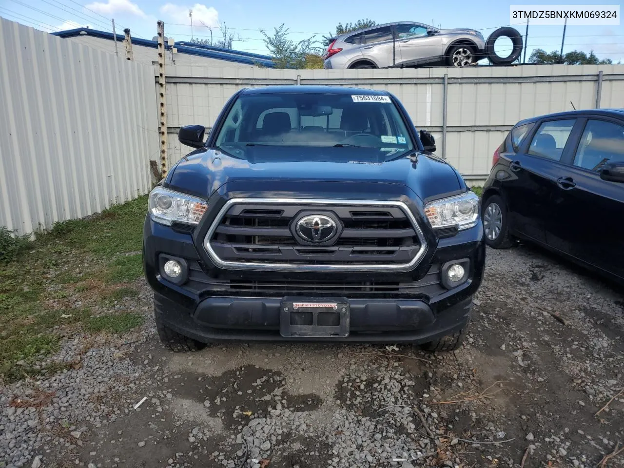 2019 Toyota Tacoma Double Cab VIN: 3TMDZ5BNXKM069324 Lot: 75631694