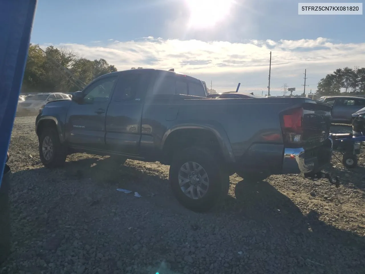 2019 Toyota Tacoma Access Cab VIN: 5TFRZ5CN7KX081820 Lot: 75645334