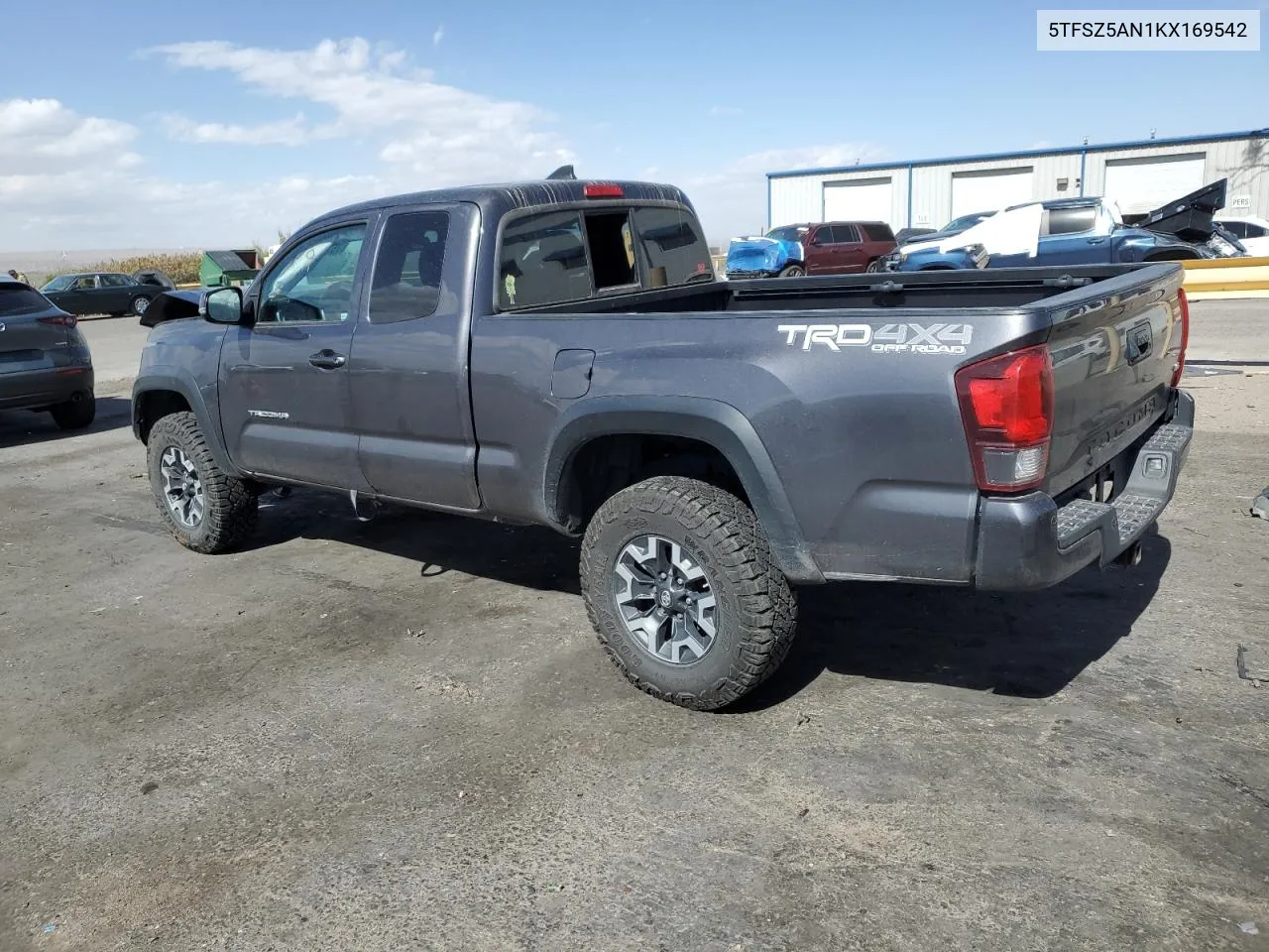 5TFSZ5AN1KX169542 2019 Toyota Tacoma Access Cab